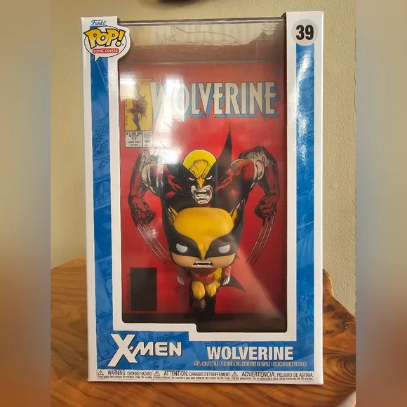 Funko Pop! X-Men Wolverine #39 - Yellow/Black - Picture 3 of 8